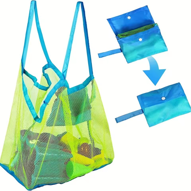 Beach Towel Large - الأطفال الرمال بعيدا المحمولة شبكة حقيبة