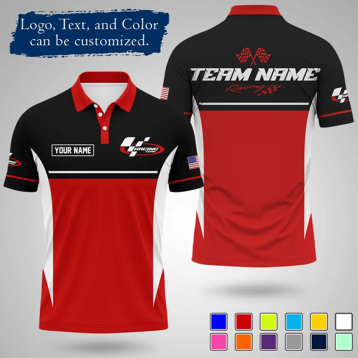 Polo Shirt Pique - قميص بولو جديد مخصص لسباقات 2026