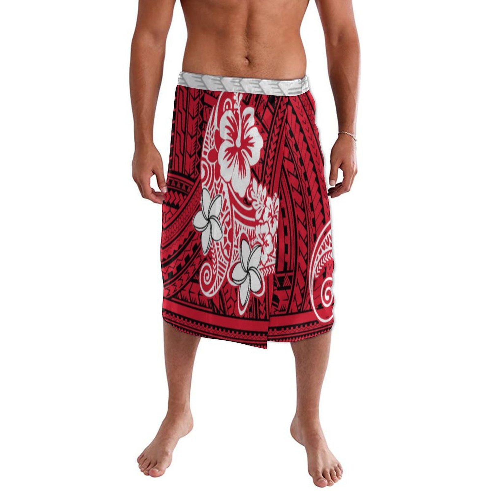 Sarong Men Wrap - فستان رجالي بولينيزي مخصص بقطعة واحدة