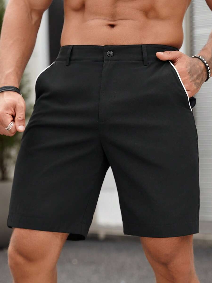 Shorts Chino Slim - شورتات رجالية أنيقة بقصة ضيقة، تصميم