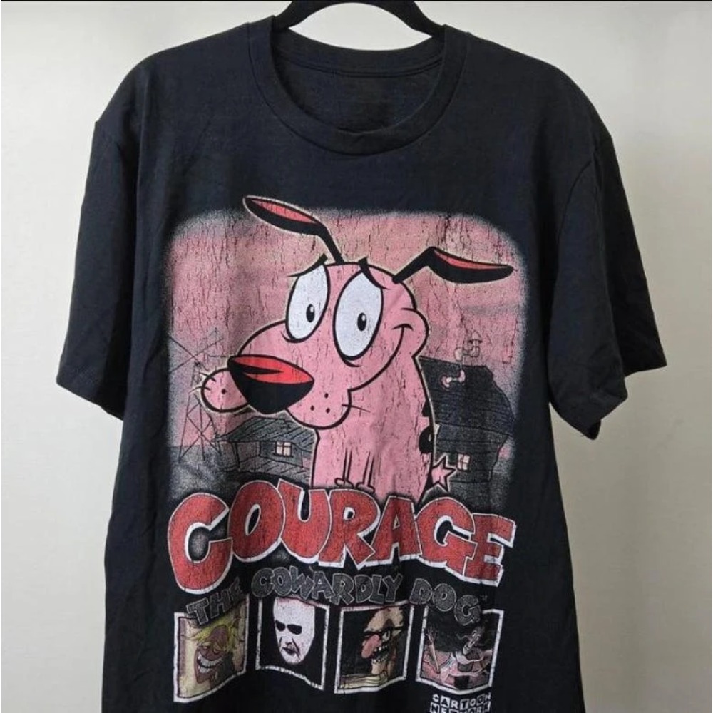Tee Graphic Print - تي شيرت صيفي بطباعة كرتونية لشخصية
