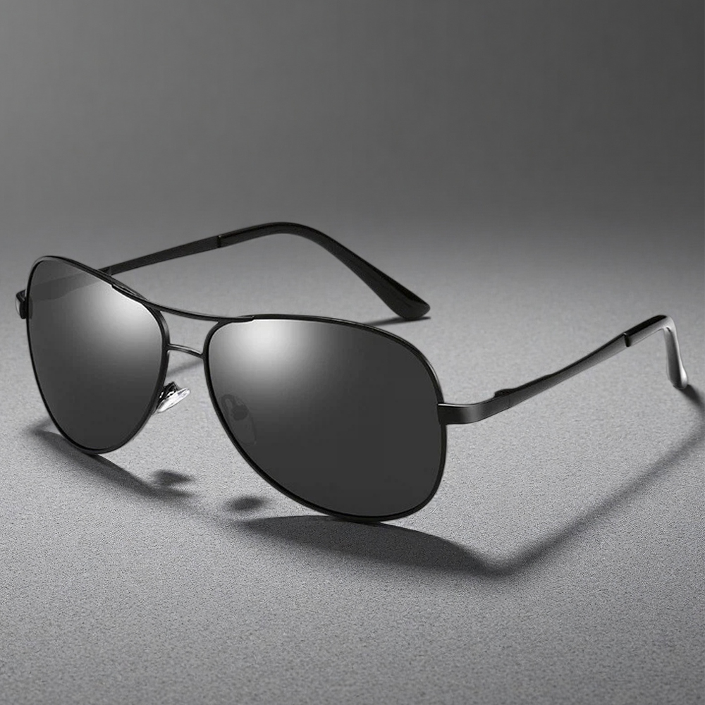 Sunglasses Aviator Polarized - الكلاسيكية الطيار الاستقطاب النظارات الشمسية الرجال