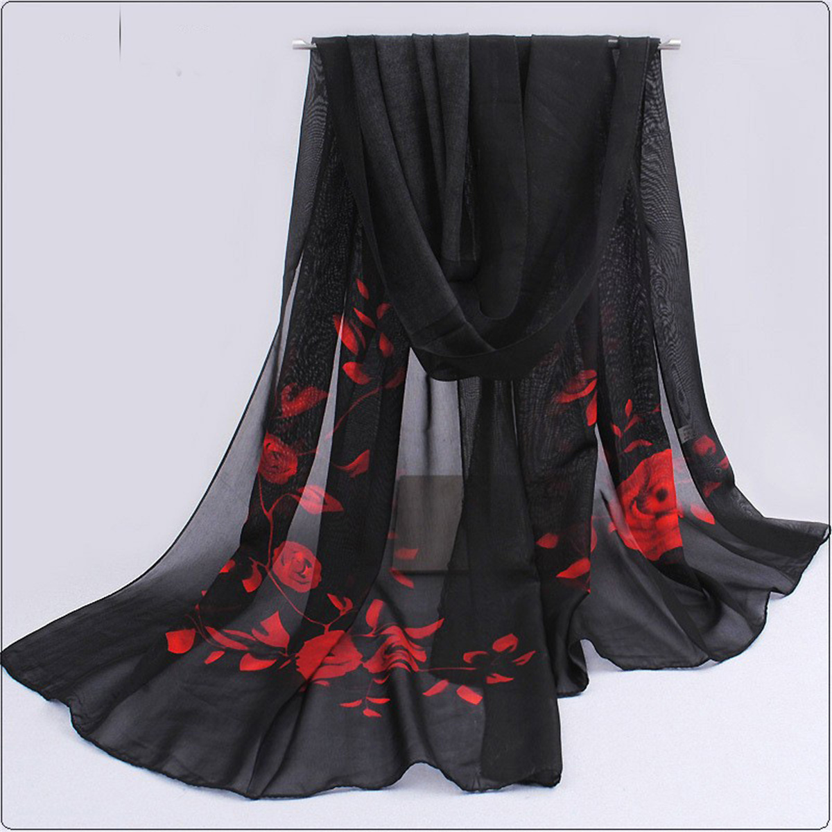 Beach Towel Large - 1 قطعة وشاح شيفون بسيط أنيق