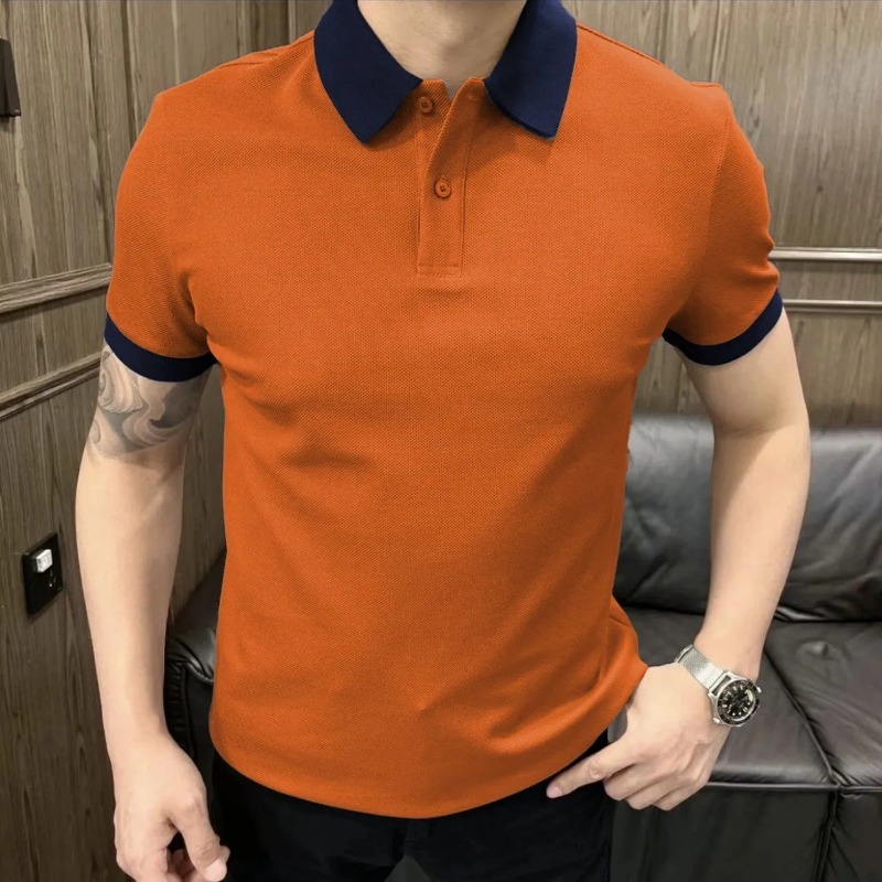 Polo Shirt Pique - قميص بولو رجالي مقاس كبير من