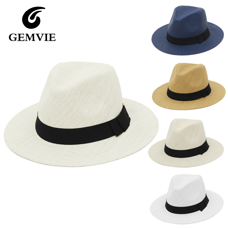 Bucket Hat Straw - قبعة باناما صيفية من القش للنساء
