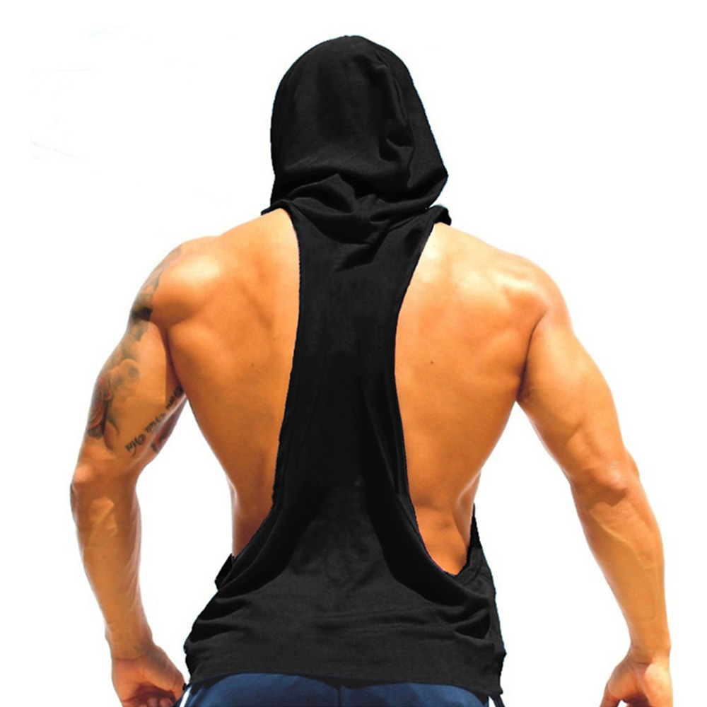 Tank Top Muscle - توب قصير بهودي لكمال الأجسام للرجال