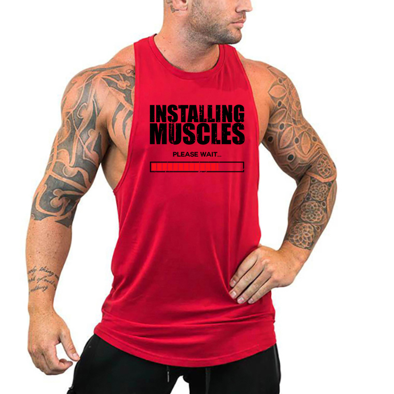 Tank Top Muscle - تركيب العضلات يرجى الانتظار طباعة سترة
