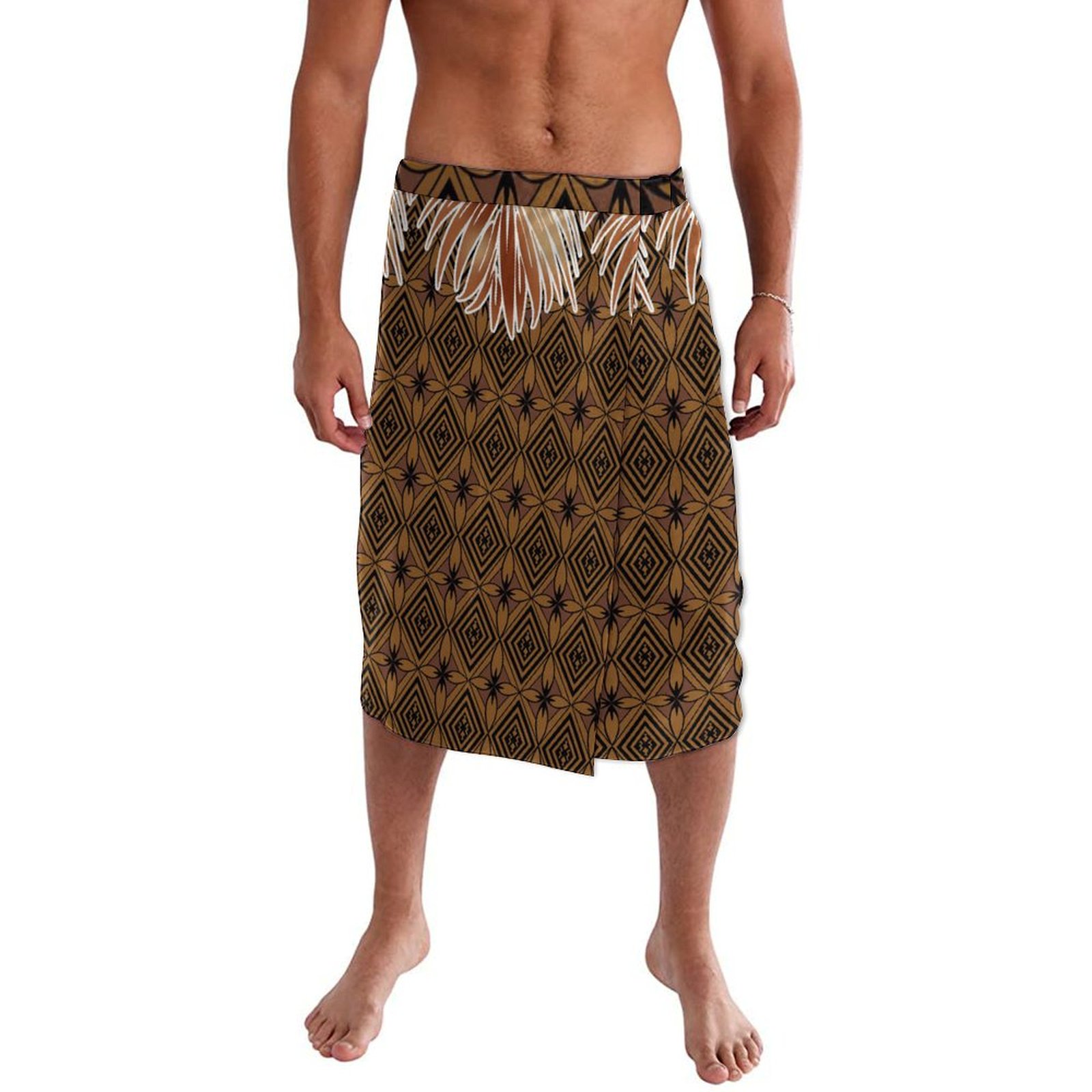 Sarong Men Wrap - فستان رجالي تقليدي من البولينيزية القبلية