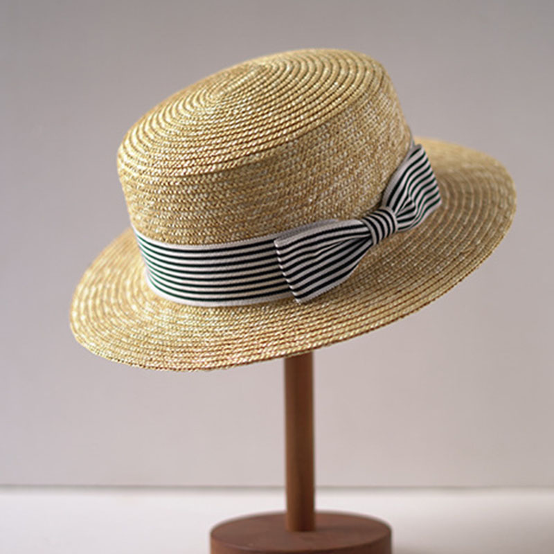 Bucket Hat Straw - قبعات ذات حافة واسعة ، قبعة