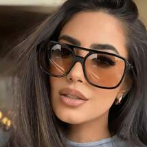 Sunglasses Aviator Polarized - نظارات شمسية مربعة الشكل بتصميم الطيارين