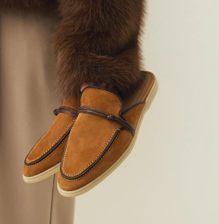 Flip Flop Leather Men - المتسكعون للرجال مصمم فاخر الشرق الأوسط