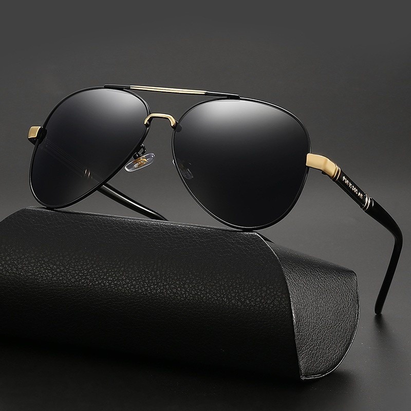 Sunglasses Aviator Polarized - نظارات شمسية مستقطبة للقيادة للرجال والنساء،