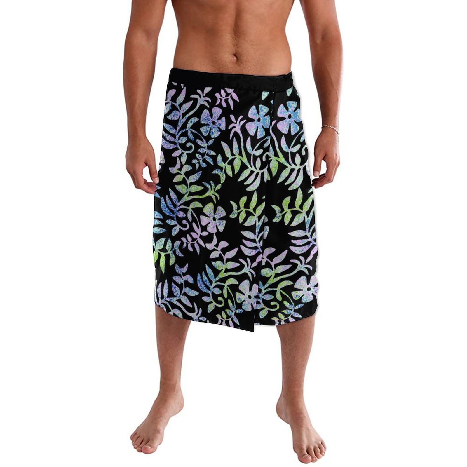 مئزر رجالي غير رسمي مطبوع بتصم - مراجعة Sarong Men Wrap وسعره