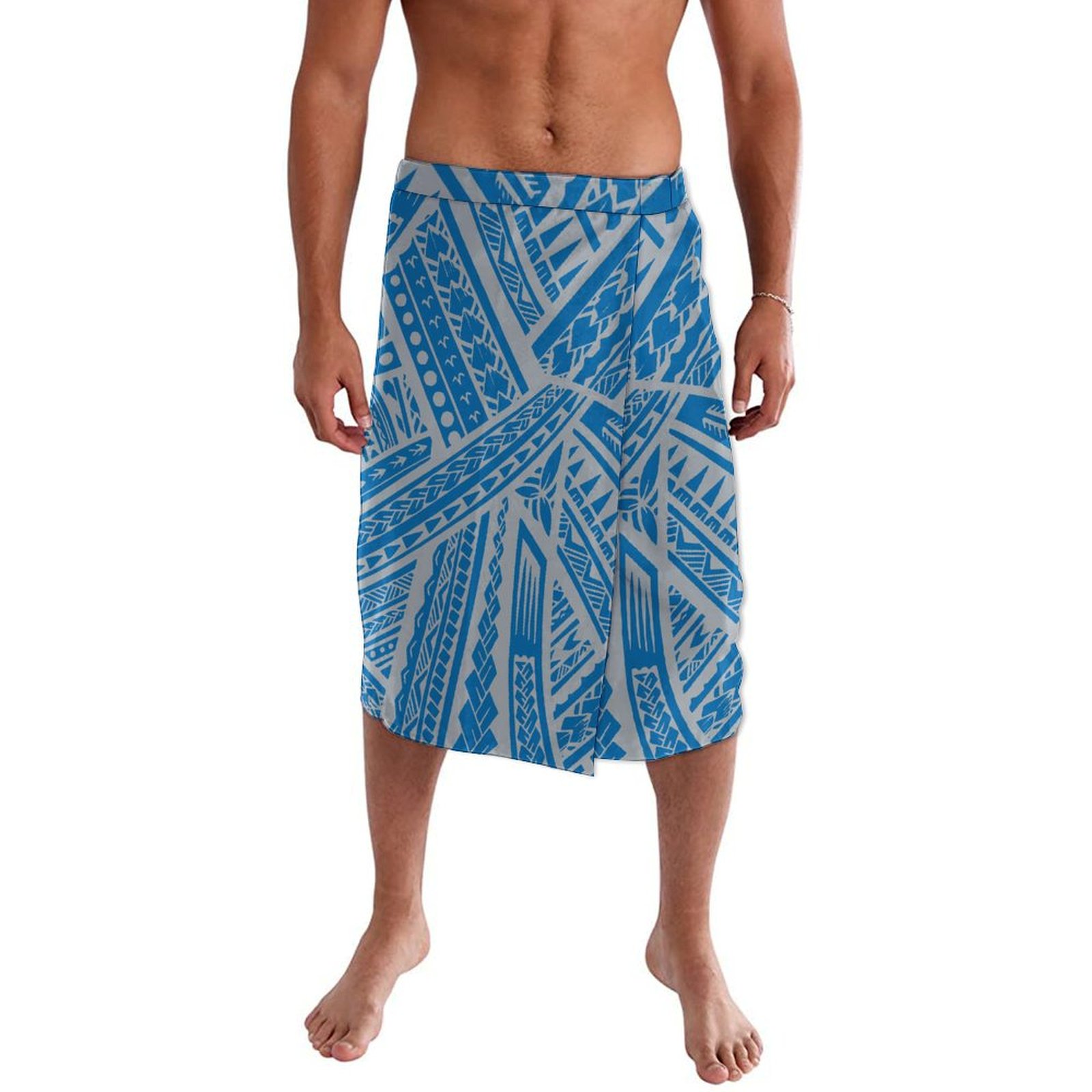 مريلة الشاطئ البولينيزية التقل - مراجعة Sarong Men Wrap وسعره
