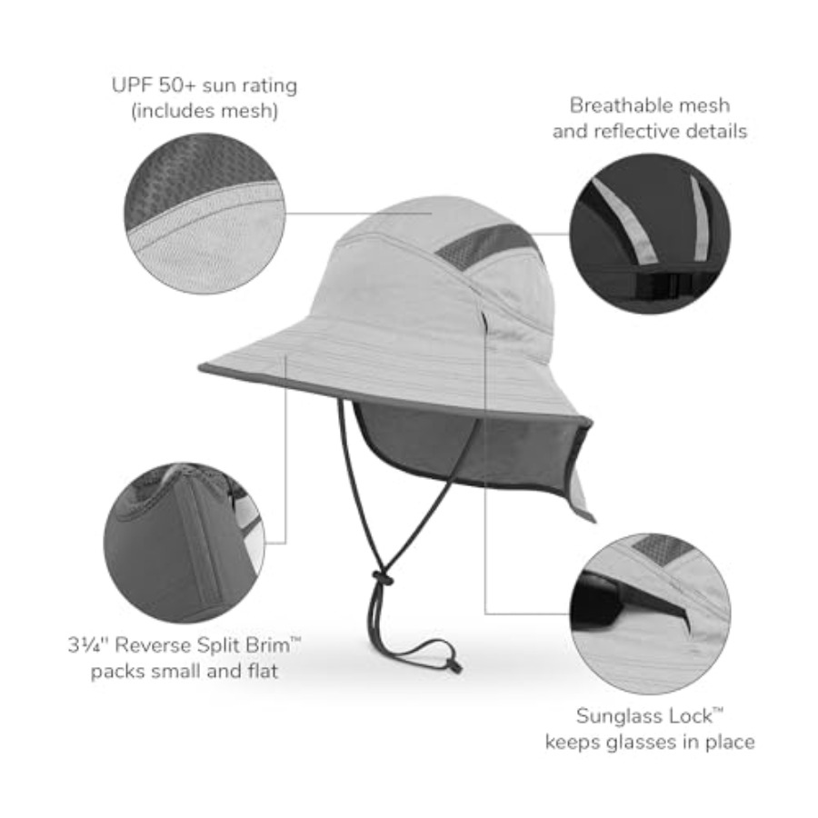 قبعة ألترا أدفنتشر - قبعة واقي - مراجعة Packable Hat Nylon وسعره