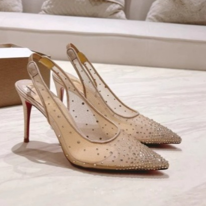 أحذية نسائية ذات كعب عالٍ مدبب - مراجعة Casual Sandal Leather وسعره