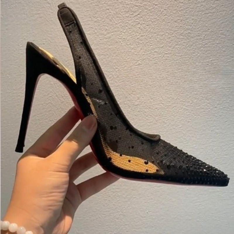 أحذية نسائية ذات كعب عالٍ مدبب - مراجعة Casual Sandal Leather وسعره