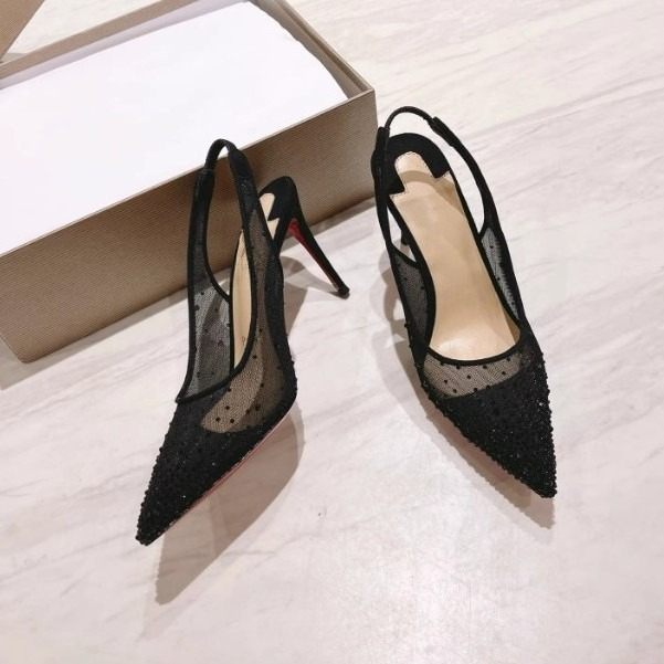 أحذية نسائية ذات كعب عالٍ مدبب - مراجعة Casual Sandal Leather وسعره