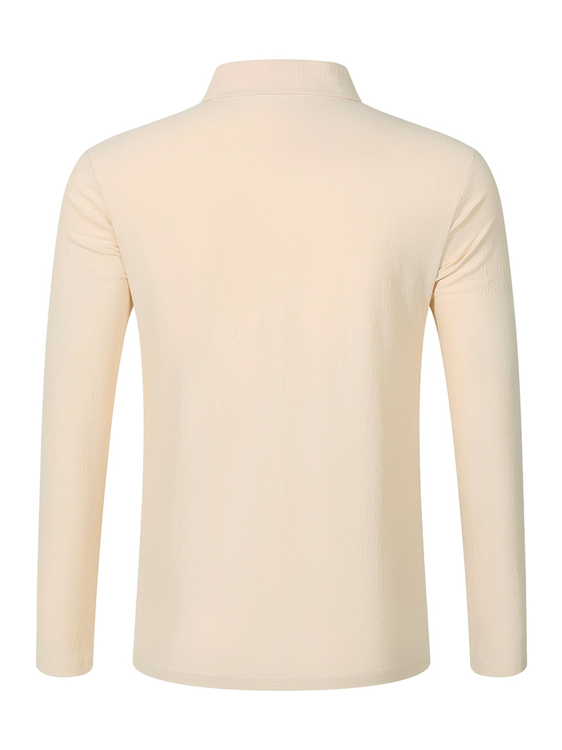 قميص بولو رجالي بأكمام طويلة م - مراجعة Linen Shirt Breathable وسعره