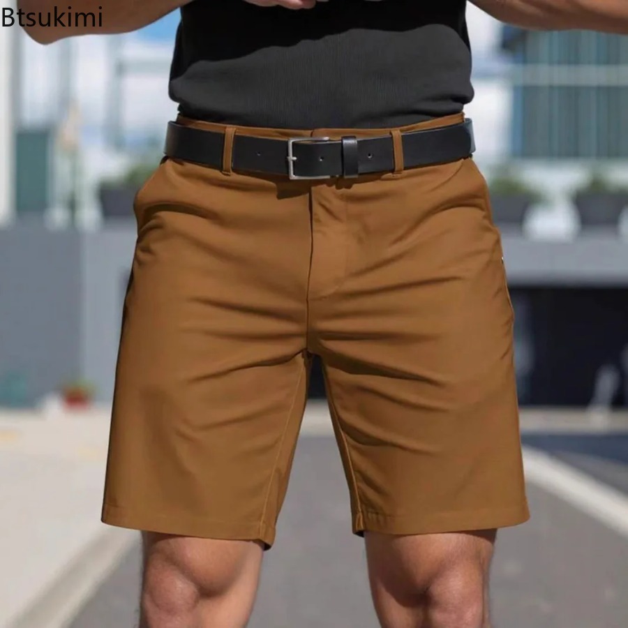 شورتات رجالية صيفية جديدة بقصة - مراجعة Shorts Chino Slim وسعره