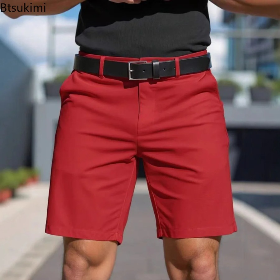 شورتات رجالية صيفية جديدة بقصة - مراجعة Shorts Chino Slim وسعره