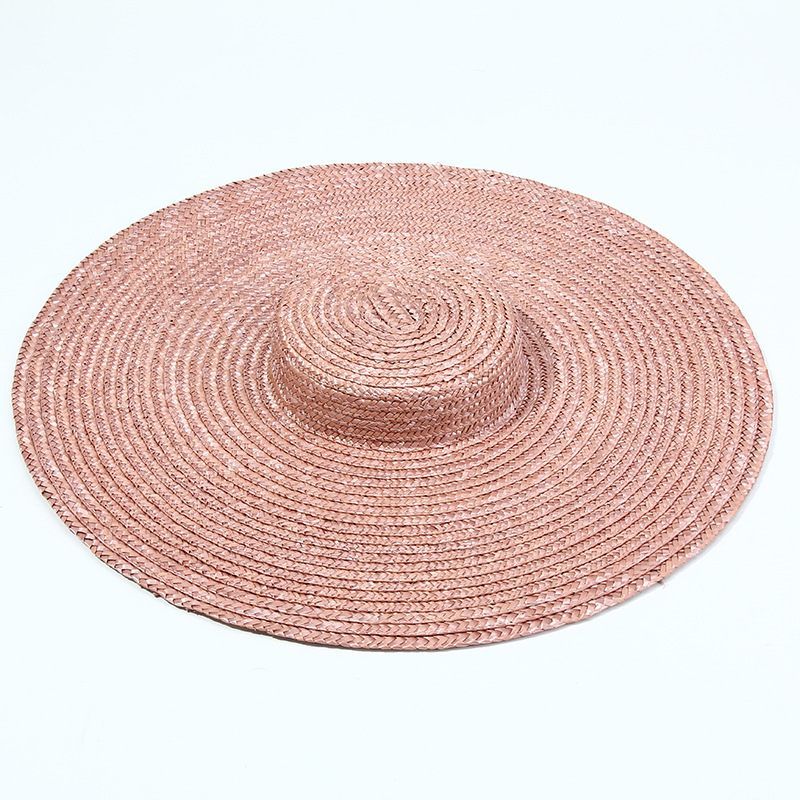 15 سنتيمتر قبعة من القش بحافة  - مراجعة Bucket Hat Straw وسعره
