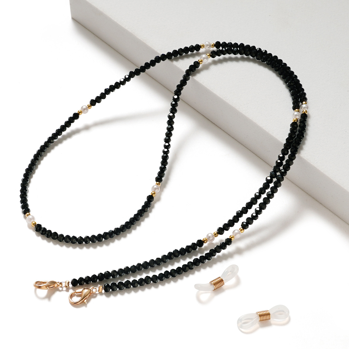 سلسلة نظارات كريستال لؤلؤية لل - مراجعة Sunglass Retainer Cord وسعره
