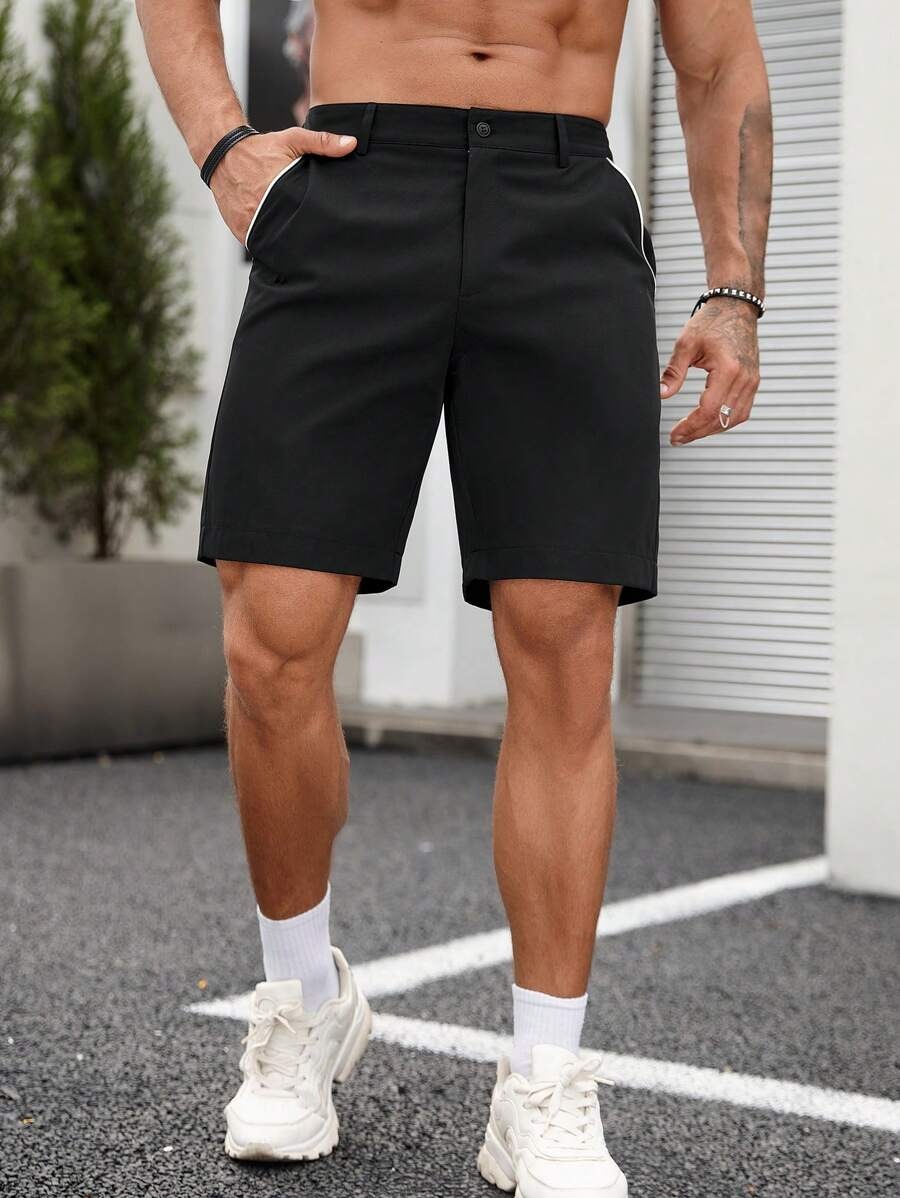 شورت تشينو رجالي أنيق للعمل، ض - مراجعة Shorts Chino Slim وسعره