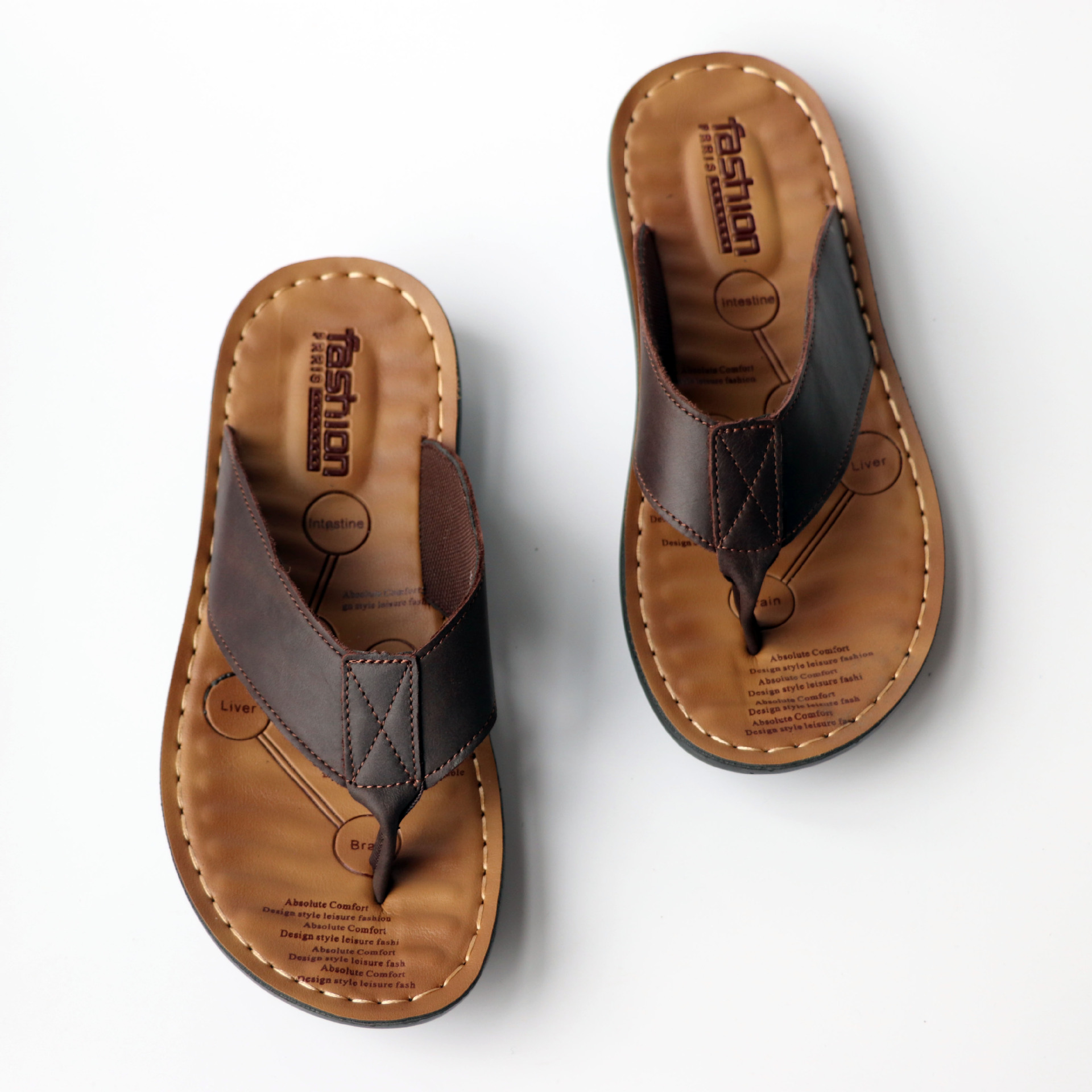 أحذية رجالية جلدية 2026، صنادل - مراجعة Flip Flop Leather Men وسعره