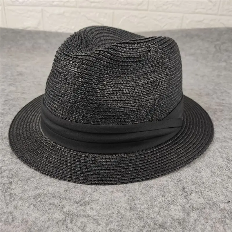 جديد كبير الحجم حافة ضيقة 4 سن - مراجعة Bucket Hat Straw وسعره