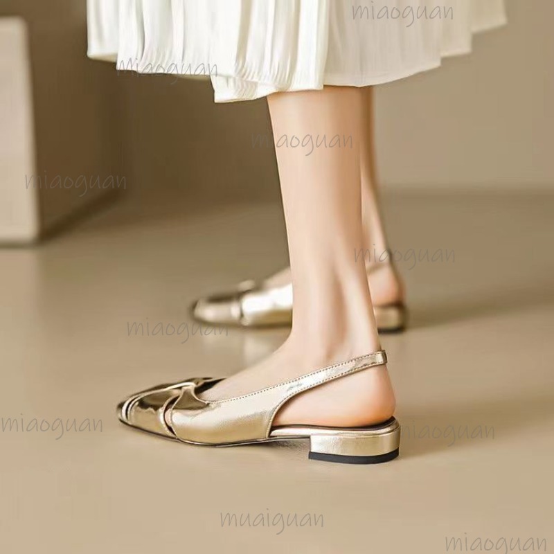 غطاء تو كعب منخفض مضخات الصناد - مراجعة Casual Sandal Leather وسعره