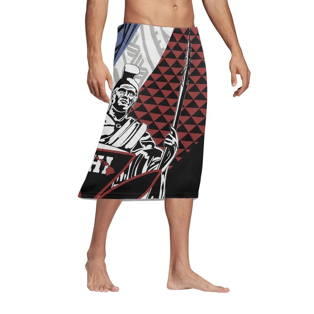 مطبوعات وشم قبلية بولينيزية ،  - مراجعة Sarong Men Wrap وسعره