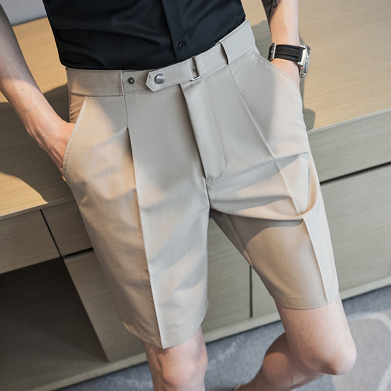 شورت تشينو رجالي ضيق، مناسب لل - مراجعة Shorts Chino Slim وسعره