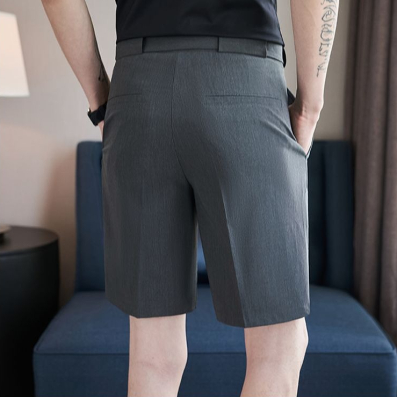 شورت تشينو رجالي ضيق، مناسب لل - مراجعة Shorts Chino Slim وسعره