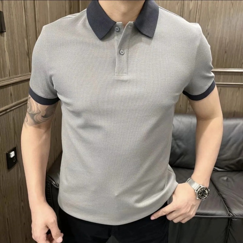 قميص بولو رجالي مقاس كبير من ق - مراجعة Polo Shirt Pique وسعره