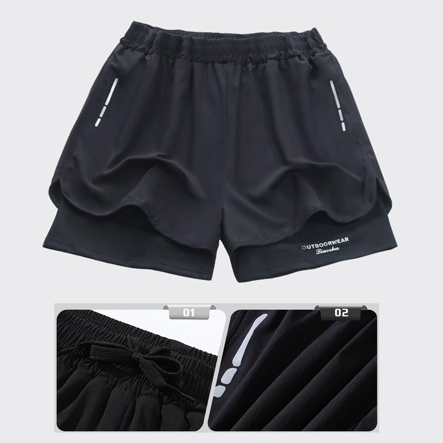 شورت سباحة رجالي سريع الجفاف م - مراجعة Swim Trunk Quick Dry وسعره