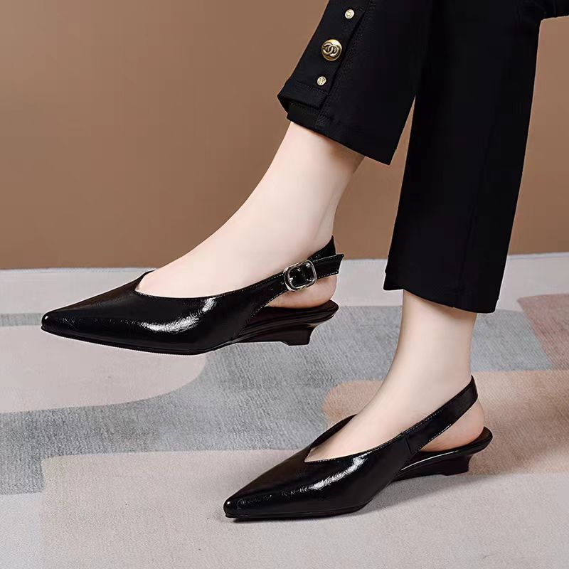 صنادل نسائية صيفية 2026 جديدة  - مراجعة Casual Sandal Leather وسعره