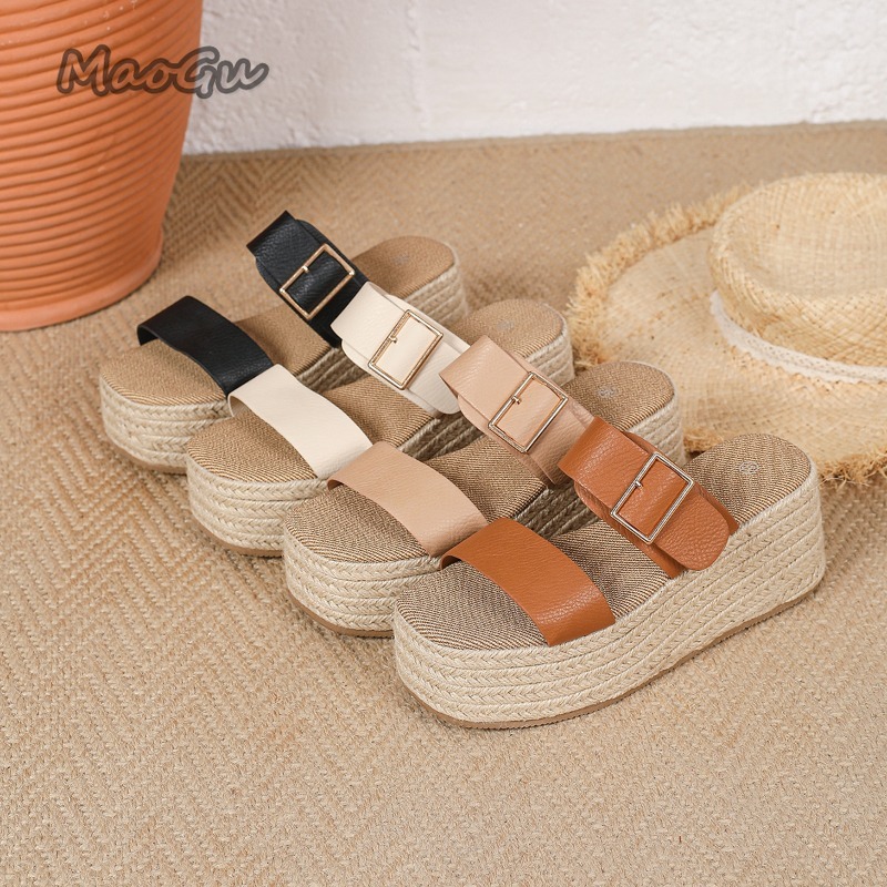 صندل نسائي إسبادريل بكعب ويدج  - مراجعة Espadrille Slip On وسعره