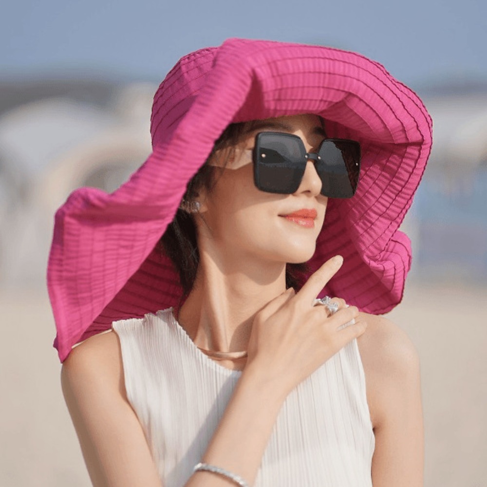 قبعة نسائية واسعة الحواف قابلة - مراجعة Packable Hat Nylon وسعره