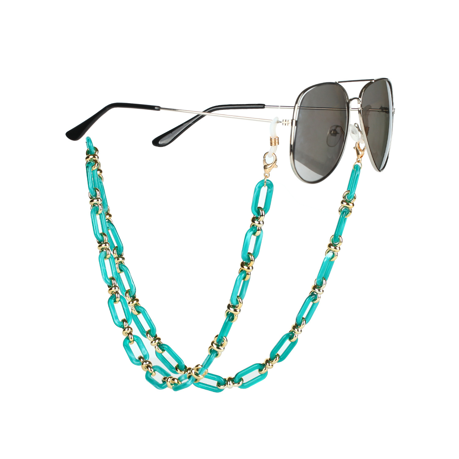 سلسلة نظارات أكريليك بلون العن - مراجعة Sunglass Retainer Cord وسعره