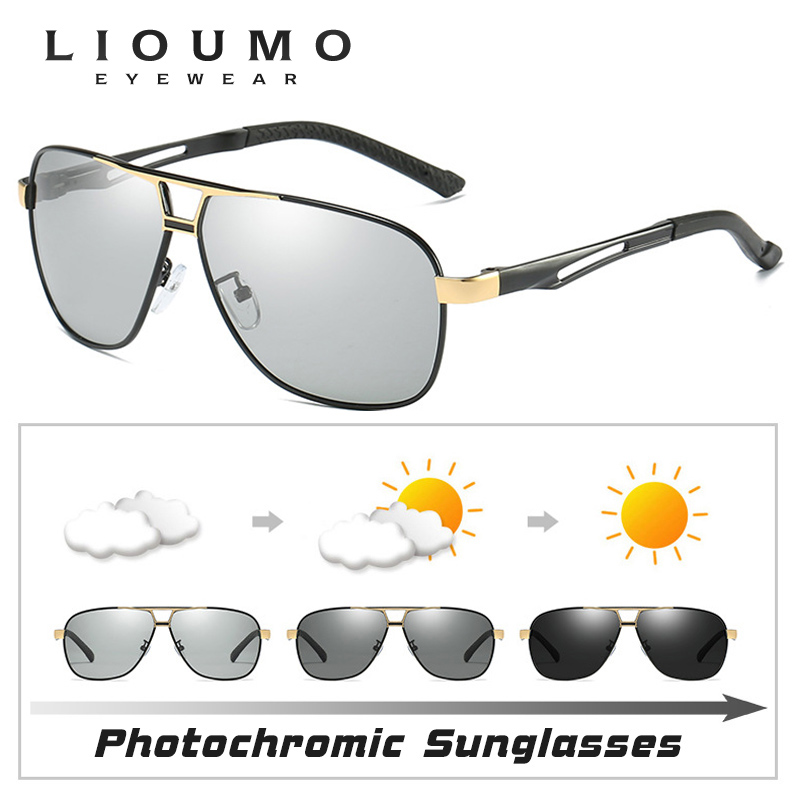 نظارات شمسية من LIOUMO للرجال، - مراجعة Sunglasses Aviator Polarized وسعره