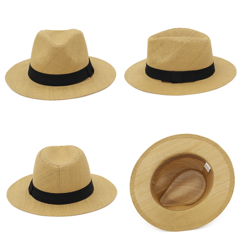 قبعة باناما صيفية من القش للنس - مراجعة Bucket Hat Straw وسعره