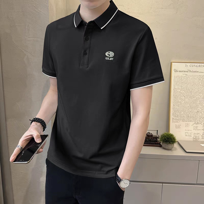 قميص بولو جديد للرجال بأكمام ق - مراجعة Polo Shirt Pique وسعره