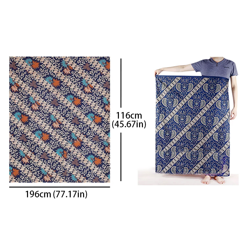 تنورة سارونج باتيك للرجال والن - مراجعة Sarong Men Wrap وسعره