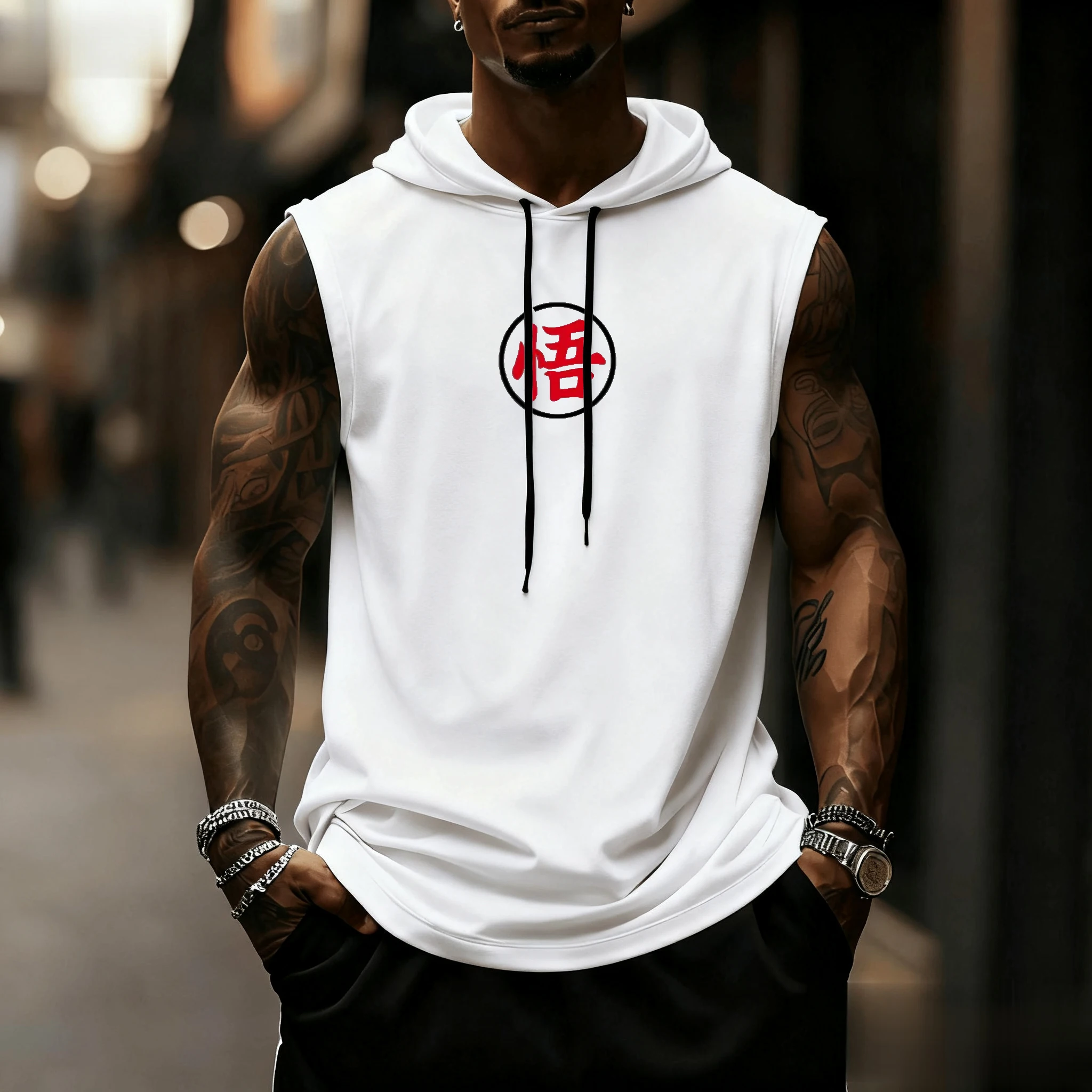 لعبة دراغون بول جوكو أنيمي الر - مراجعة Tank Top Muscle وسعره