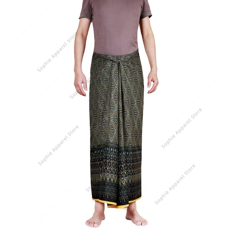 تنورة باتيك سارونج لتنورة أنبو - مراجعة Sarong Men Wrap وسعره