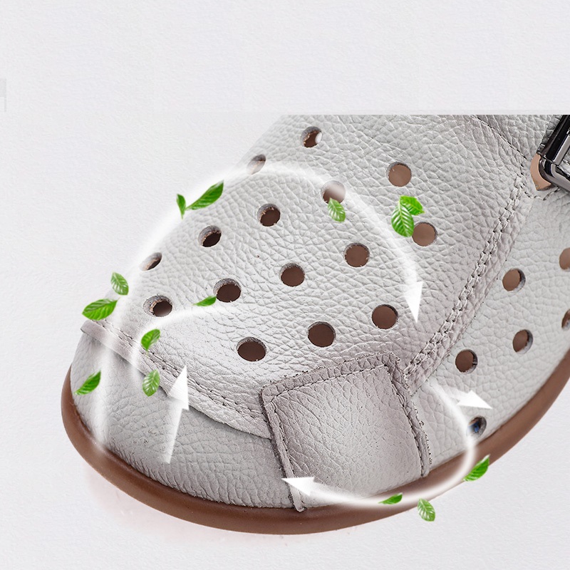 صنادل نسائية جديدة من جلد البق - مراجعة Casual Sandal Leather وسعره
