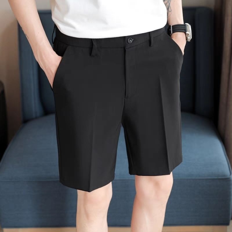 شورت رجالي ضيق (سليم فيت) صيفي - مراجعة Shorts Chino Slim وسعره