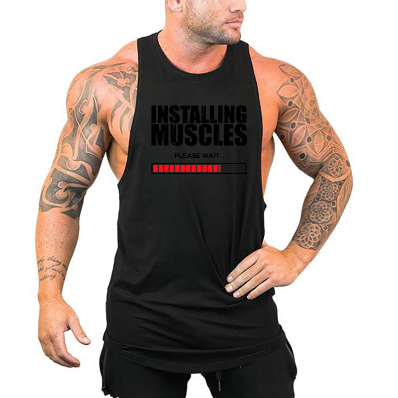 تركيب العضلات يرجى الانتظار طب - مراجعة Tank Top Muscle وسعره