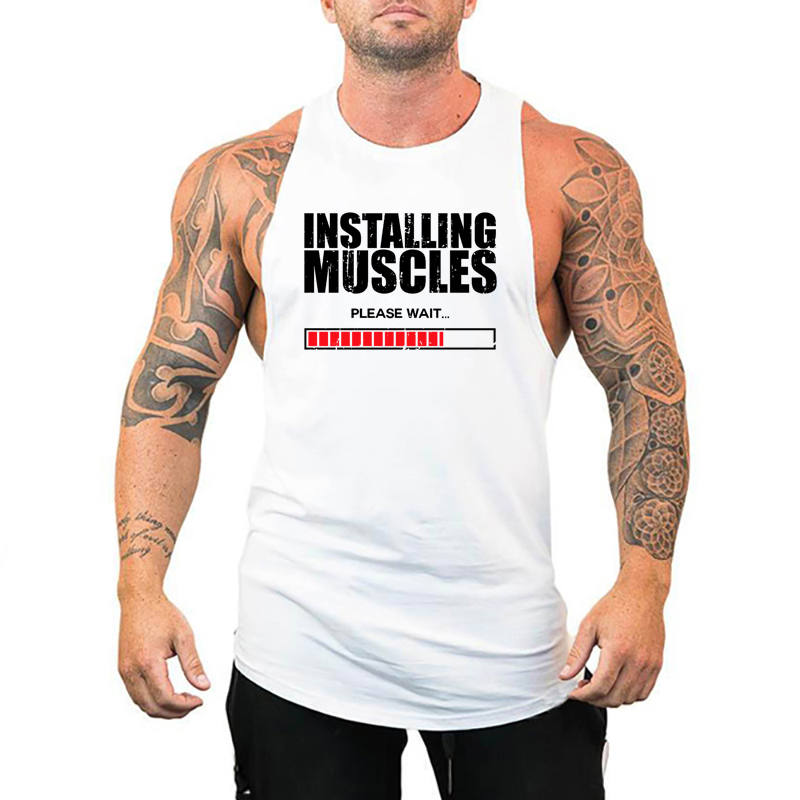 تركيب العضلات يرجى الانتظار طب - مراجعة Tank Top Muscle وسعره